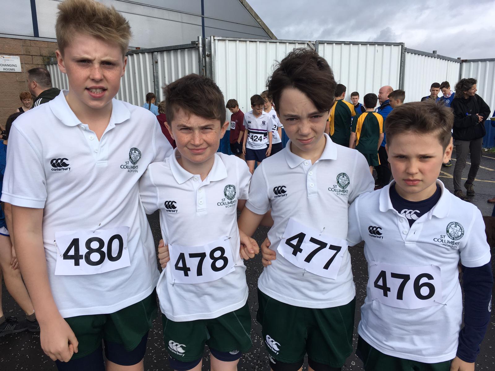 St Columba's Pupils Compete in SSAA Road Race