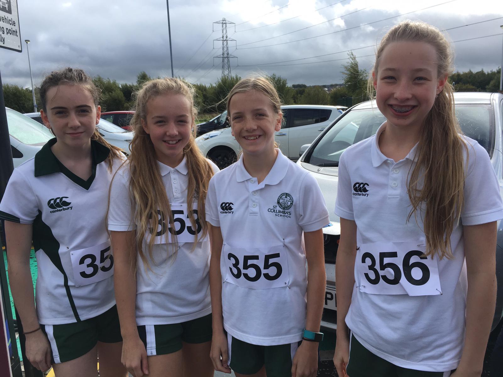 St Columba's Pupils Compete in SSAA Road Race