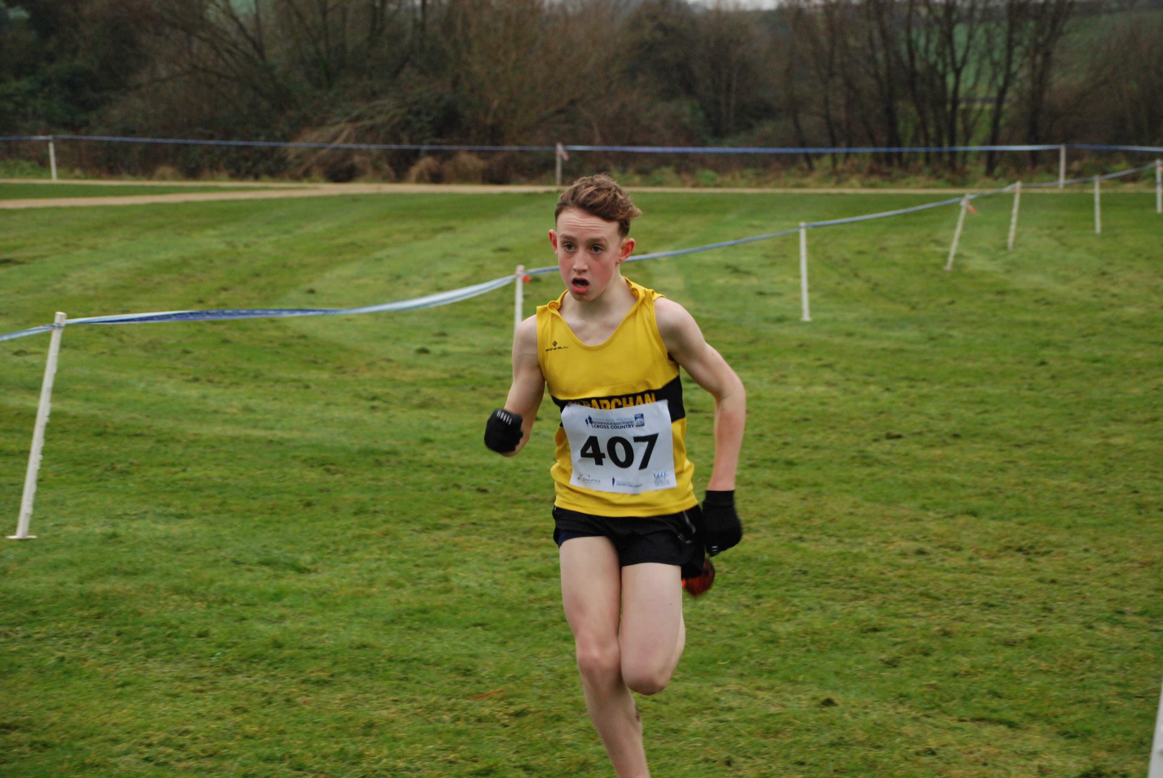St Columba's pupils compete at Cross Country Championships